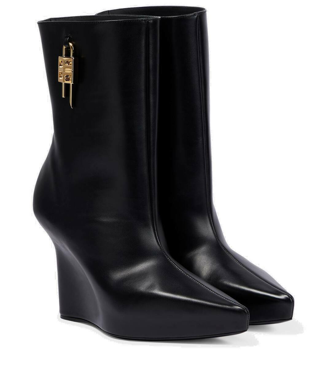 Givenchy Wedge leather ankle boots Givenchy