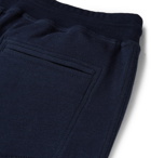 Brunello Cucinelli - Tapered Cotton-Blend Jersey Sweatpants - Men - Navy