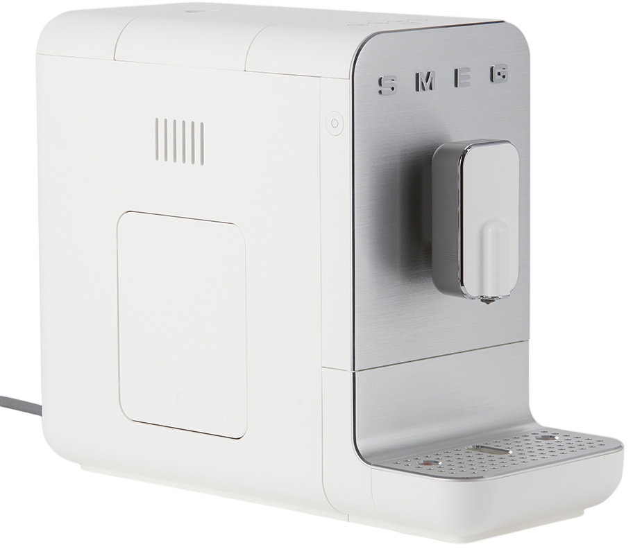 SMEG White Retro-Style Bean-To-Cup Coffee Machine