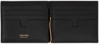 TOM FORD Black T Line Money Clip Wallet