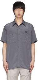 Needles Purple Work Shirt