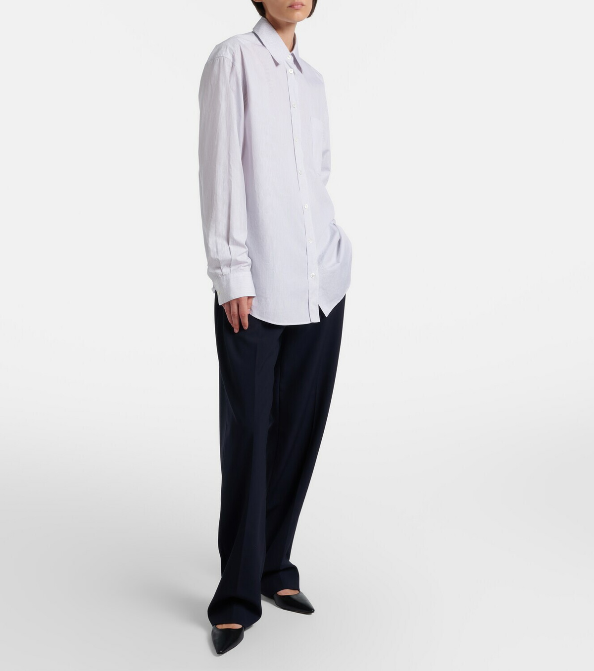 The Row Mune wool straight pants