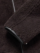 Mr P. - Reversible Shearling Jacket - Black