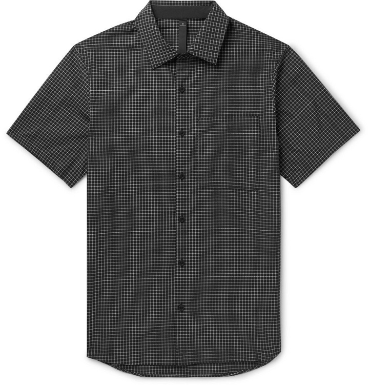 Photo: Lululemon - Checked Woven Shirt - Black