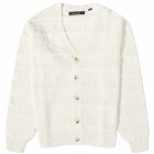 Daily Paper Men's Rajih Knitted Cardigan in Off-White