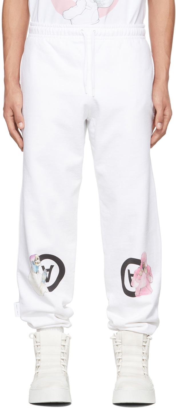 Aitor Throup’s TheDSA White 'No2705' Lounge Pants