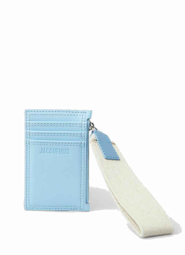 Photo: Le Porte Nastrinu Cardholder in Light Blue