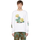 Bianca Chandon White Cactus Long Sleeve T-Shirt