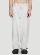 Balenciaga Minimal Cargo Pants male Light Grey