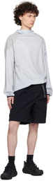 and wander Black Gramicci Edition Nylon G Shorts