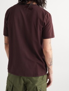 Folk - Cotton-Jersey T-Shirt - Burgundy