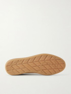 Zegna - 232 Leather-Trimmed Suede Sneakers - Neutrals