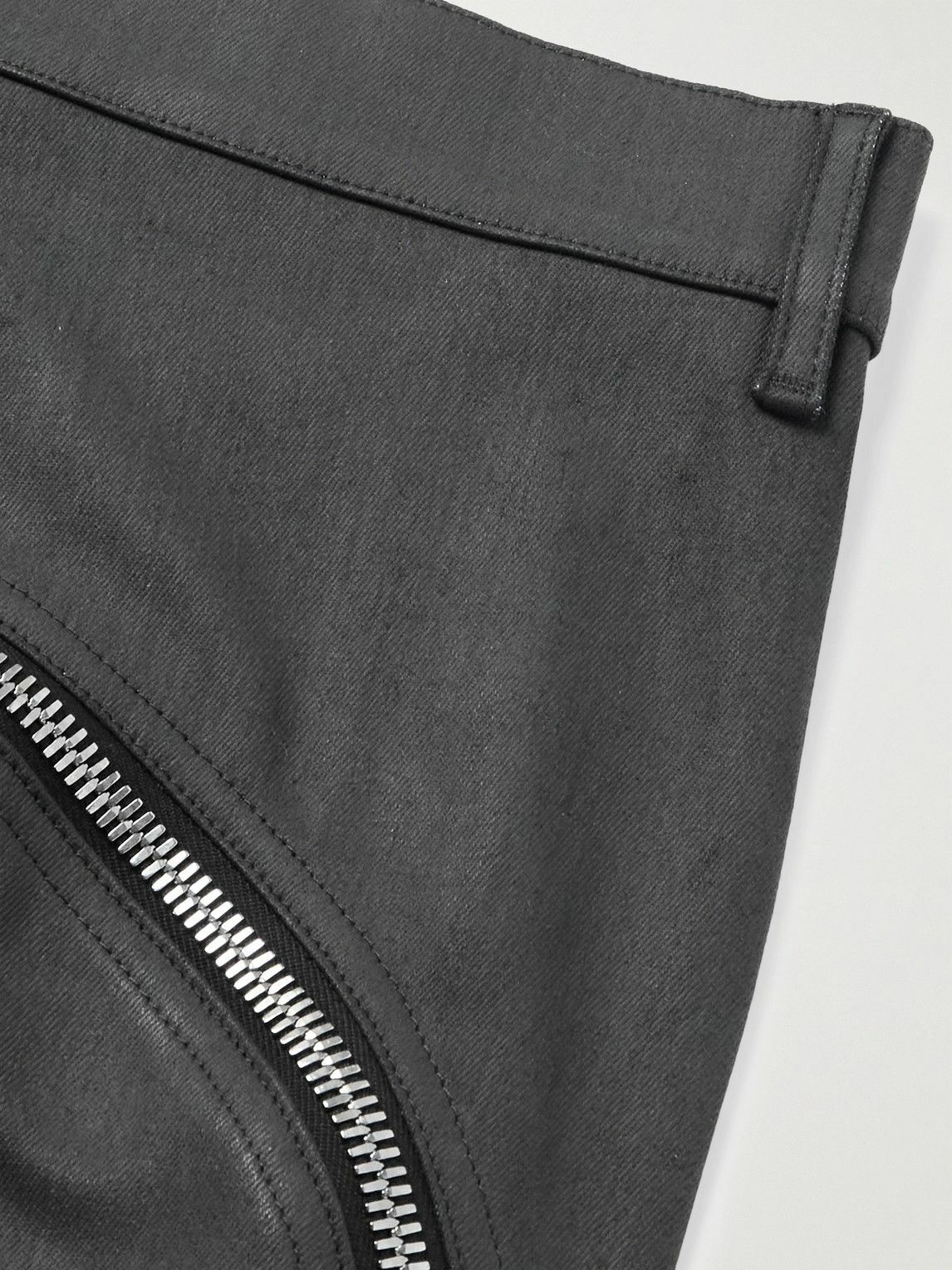 Rick Owens - Bolan Banana Slim-Fit Straight-Leg Zip-Detailed