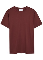 Raith Luxe Mercerised Cotton T-shirt Rust
