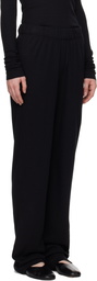 ÉTERNE Black Thermal Lounge Pants