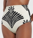 Johanna Ortiz Printed bikini bottoms