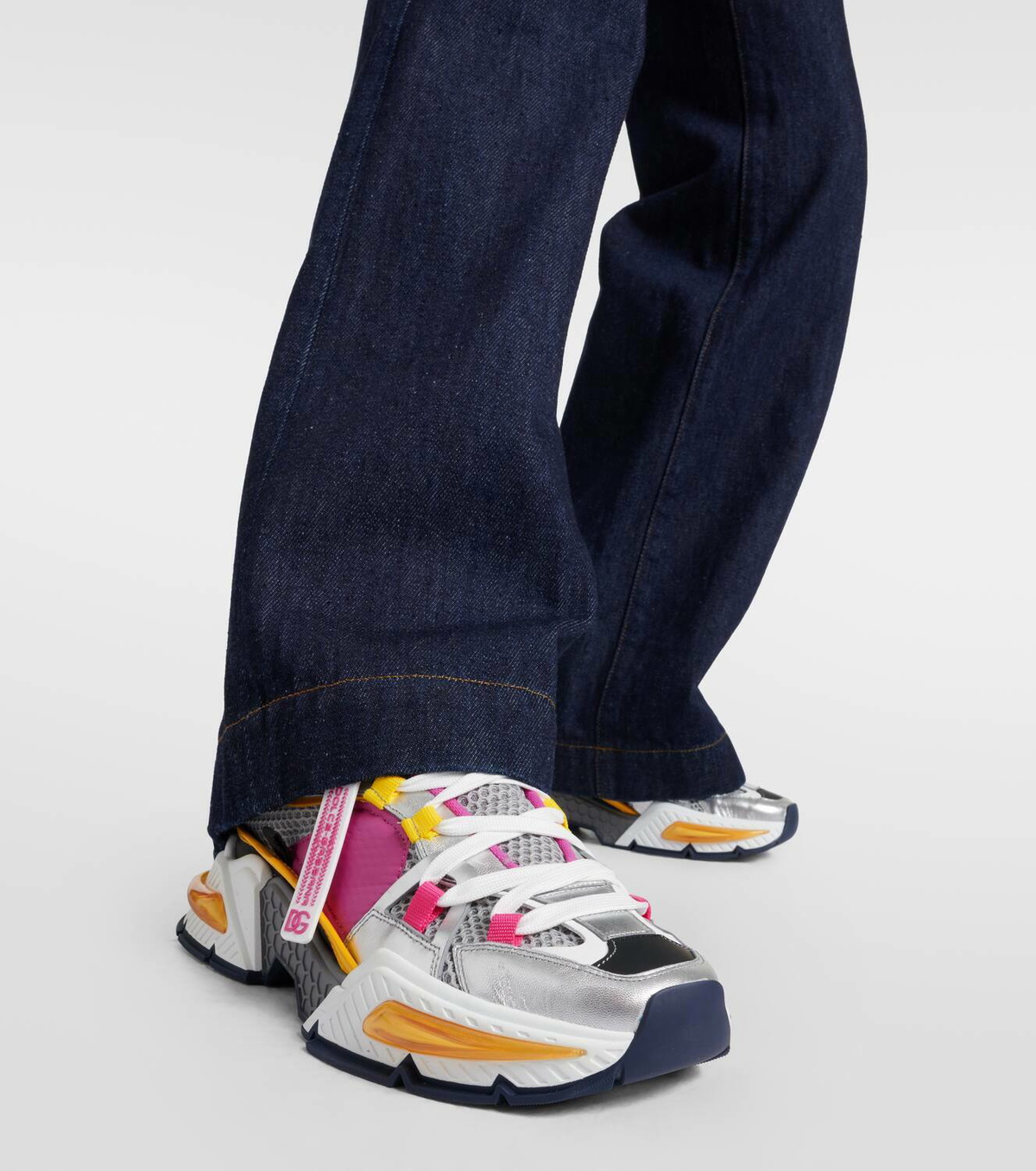 dolce and gabbana mesh sneakers