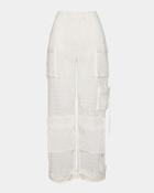 Steve Madden Duo Pant Eyelet Pants in White