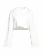 Courrèges Womens Sweatshirt Ivory