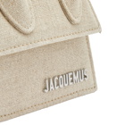 Jacquemus Men's Le Chiquito Homme Mini Bag in Light Greige