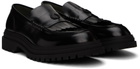 Fred Perry Black Tassle Loafers