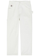 Bode Knolly Straight-leg Jeans White
