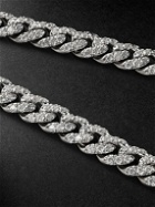 SHAY - Mega Link White Gold Diamond Chain Necklace