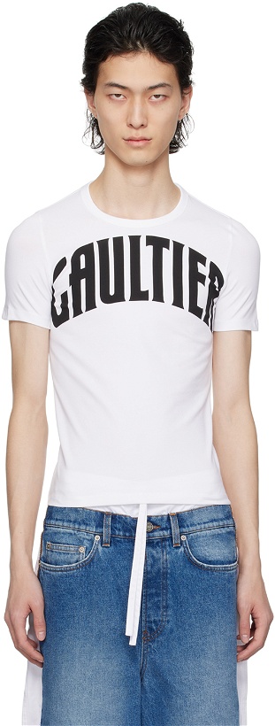 Photo: Jean Paul Gaultier White 'The Gaultier' T-Shirt