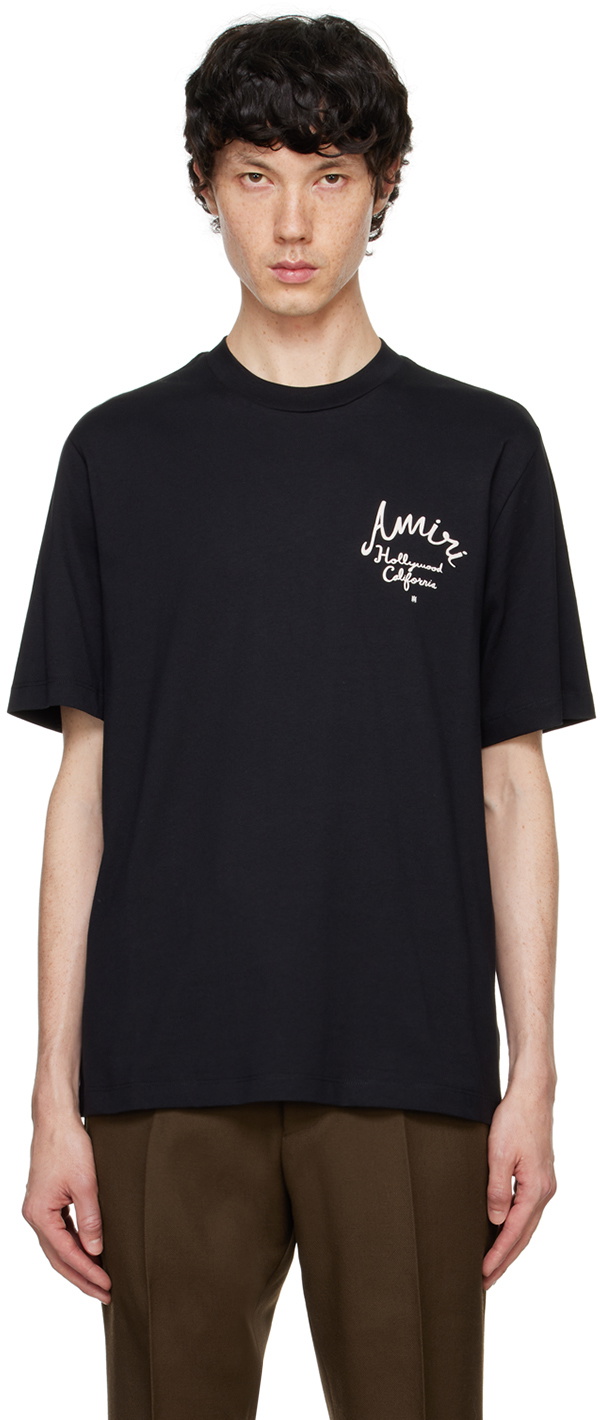 AMIRI Black 'Hollywood' T-shirt Amiri