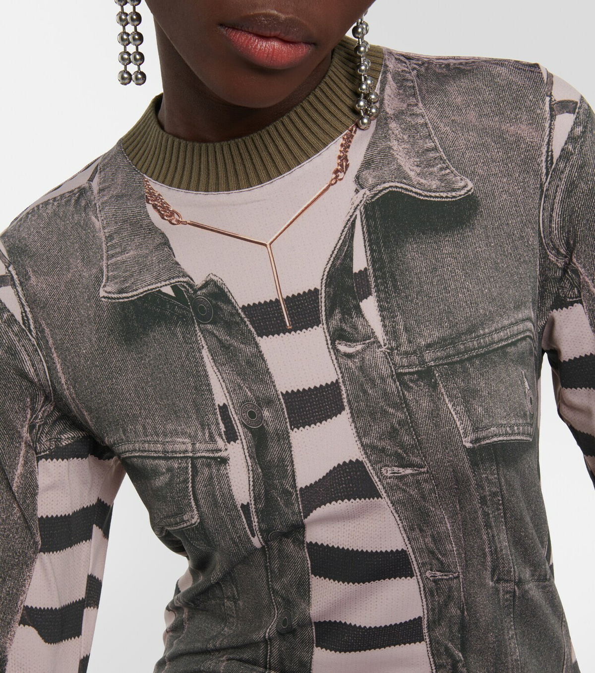 Y/Project - Printed top