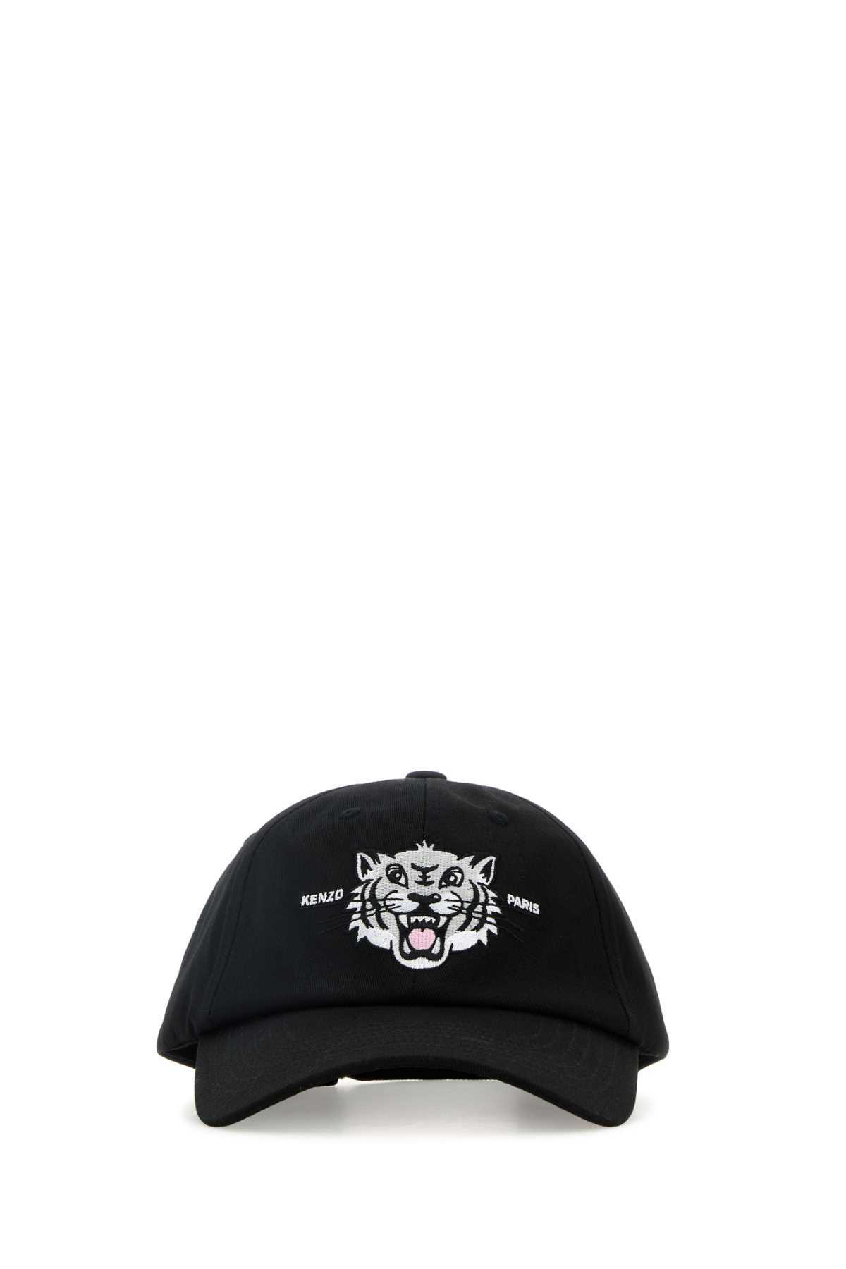 送料関税込_Kenzo Paris Verdy Editionエンブロイダリー Cap Kenzo Verdy Black Cap - Feuille Luxury