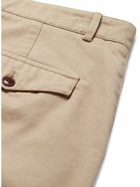 Officine Générale - Fisherman Cotton-Twill Shorts - Neutrals