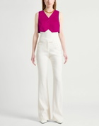The Andamane Womens Tailored Vest in Magenta