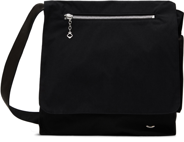 Photo: OUR LEGACY Black Slim Satchel Bag