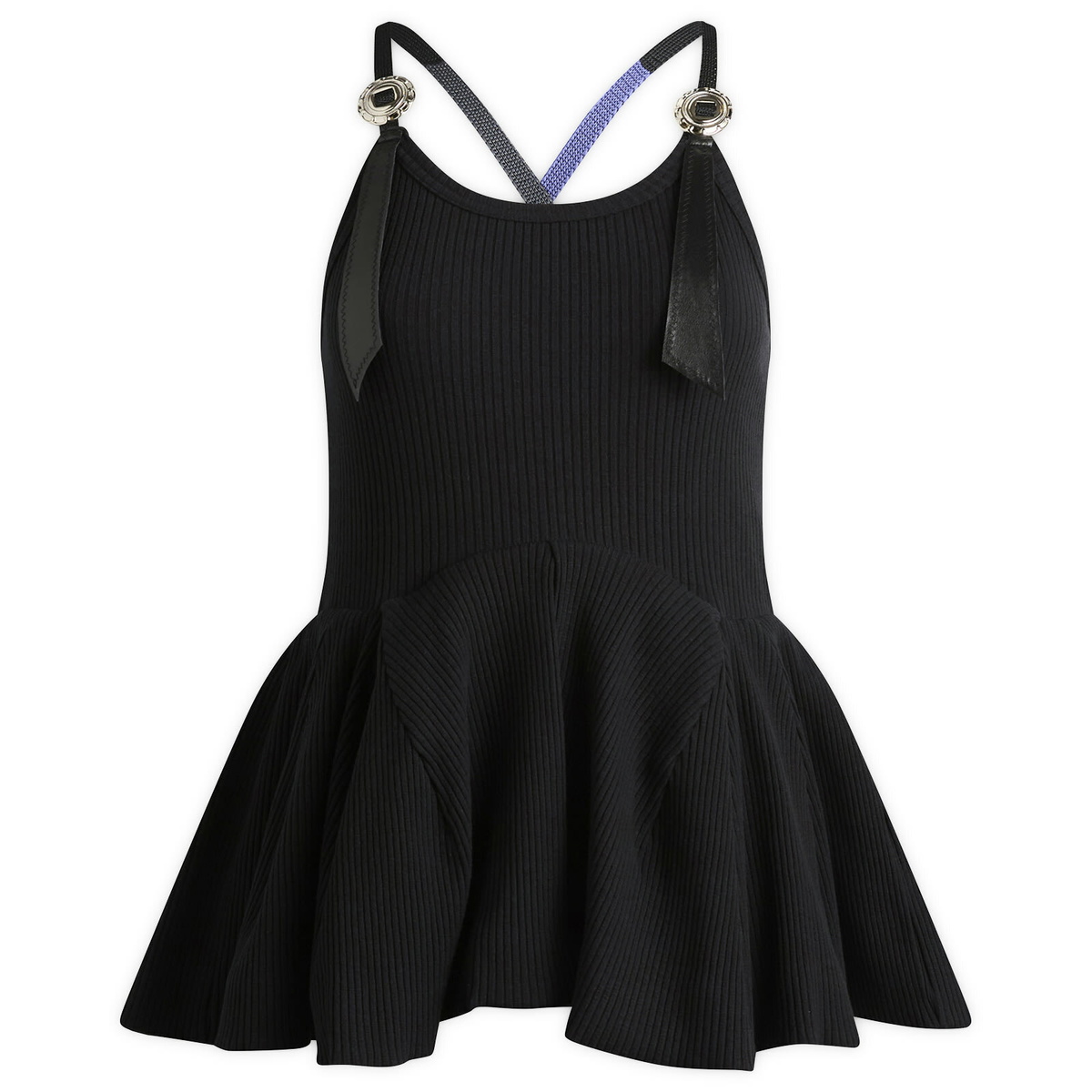 TOGA ARCHIVES Women's TOGA Rib Flare Camisole in Black