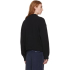 Our Legacy Black Sonar Roundneck Sweater