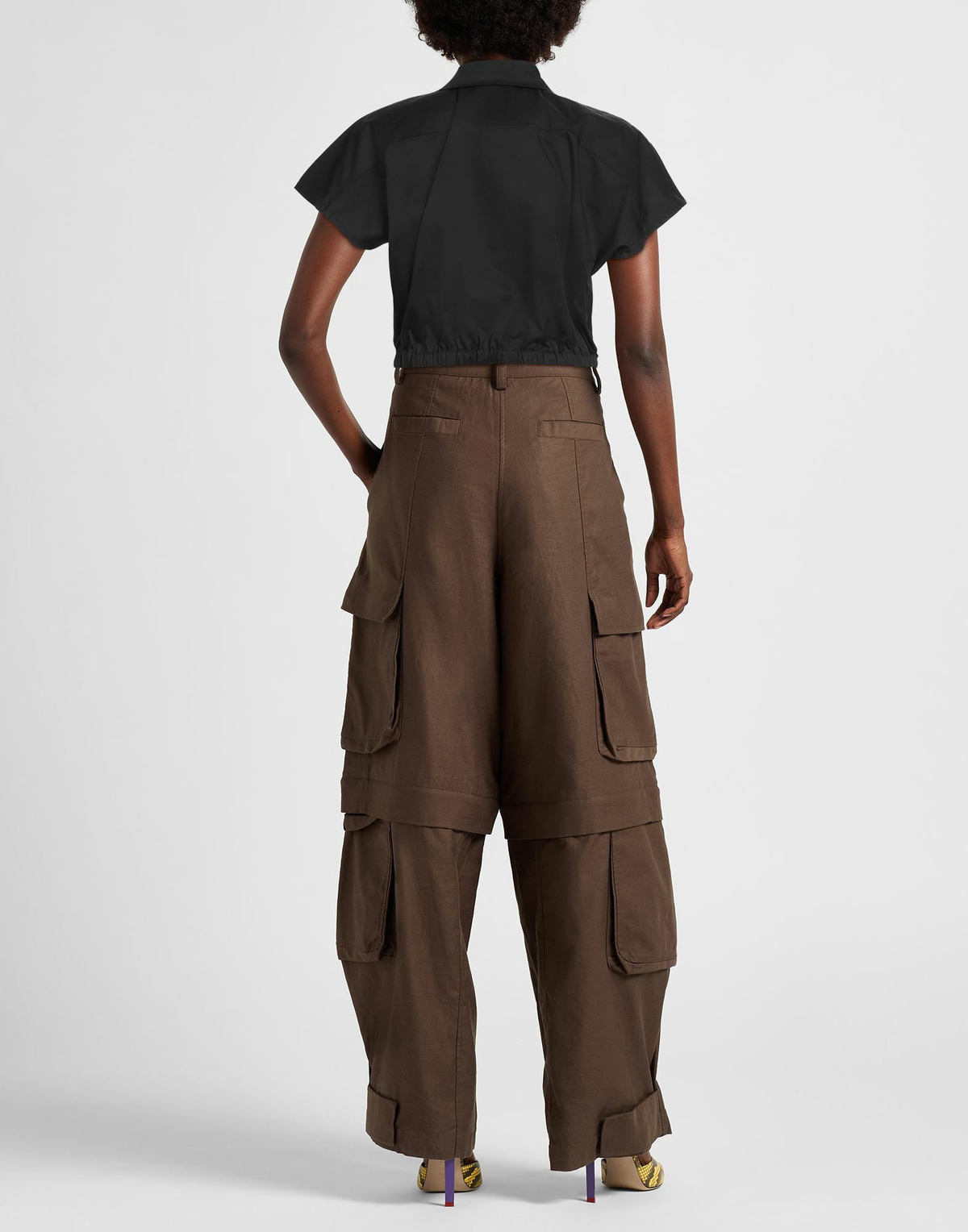 Jijil Womens Shirt in Black