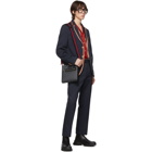 Gucci Navy Whipcord Cover Blazer