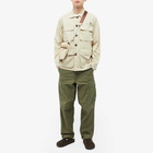 Universal Works Men's Photographers Overshirt in Stone