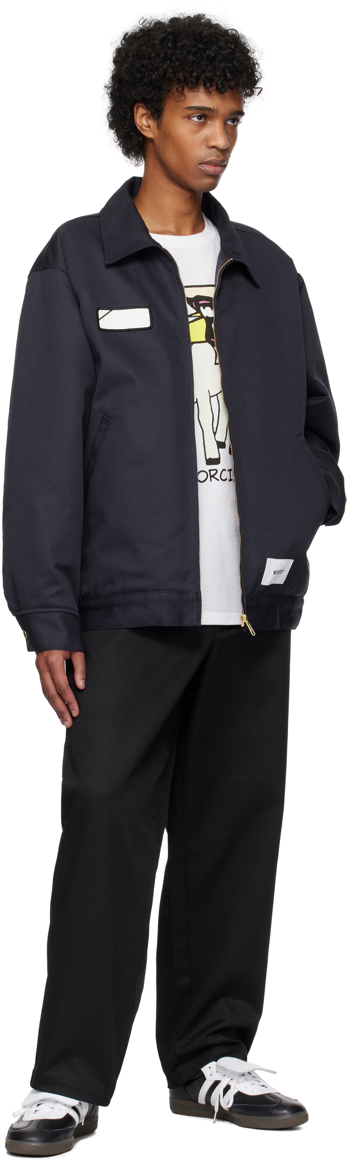 WTAPS Black WRKT2001 Trousers WTAPS