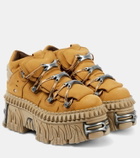 Vetements x New Rock leather platform sneakers