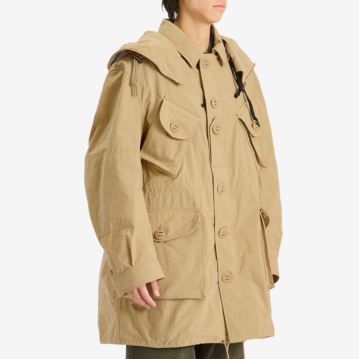 【関税込み】Valentino ベージュ VLogo ジャケット 送料関税込み】ヴァレンティノ ガラヴァーニ VLogoジャケット