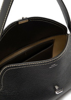 Toteme T-lock Grained Leather Shoulder bag - Black - One Size