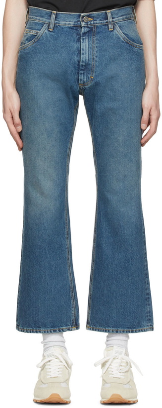 Photo: Maison Margiela Indigo Flared Jeans