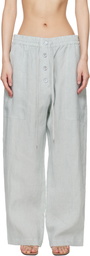 Studio Nicholson Green Attis Trousers