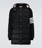 Thom Browne - 4-Bar down-filled coat