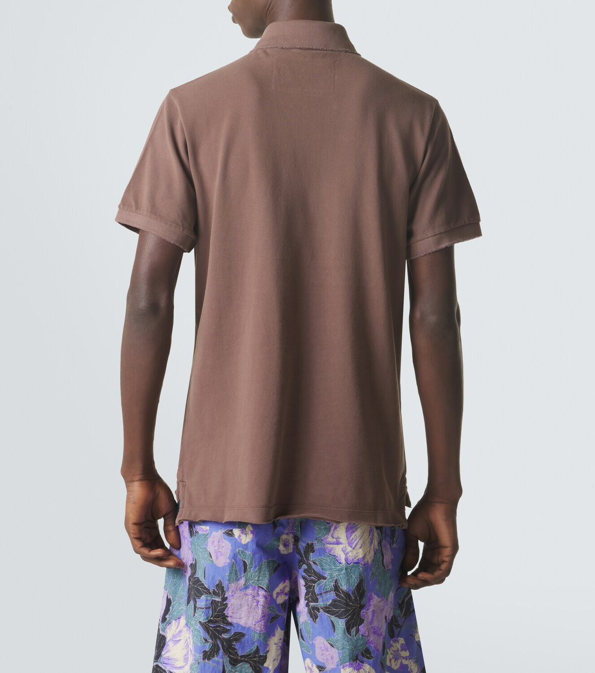 ERL Cotton piqué polo shirt
