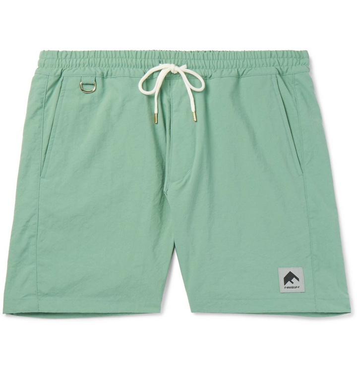 Photo: Flagstuff - Shell Drawstring Shorts - Men - Mint
