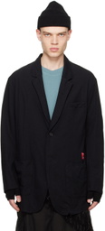 Undercoverism Black Button Blazer