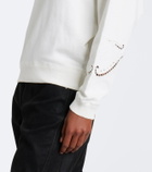 Marant Etoile Vella embroidered cotton sweatshirt